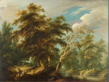  Alexander Oil Painting - Keirincx Alexander ZZZ Hunters in a Forest